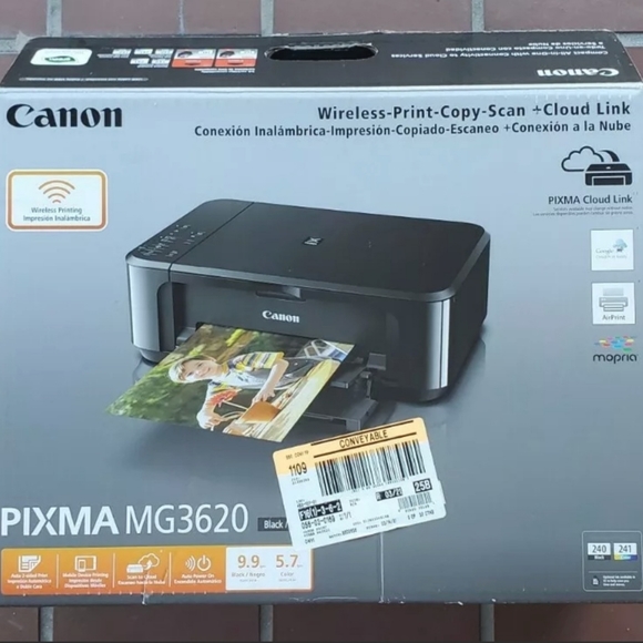 Canon Pixma MG3620 Wireless Inkjet All-In-One Printer